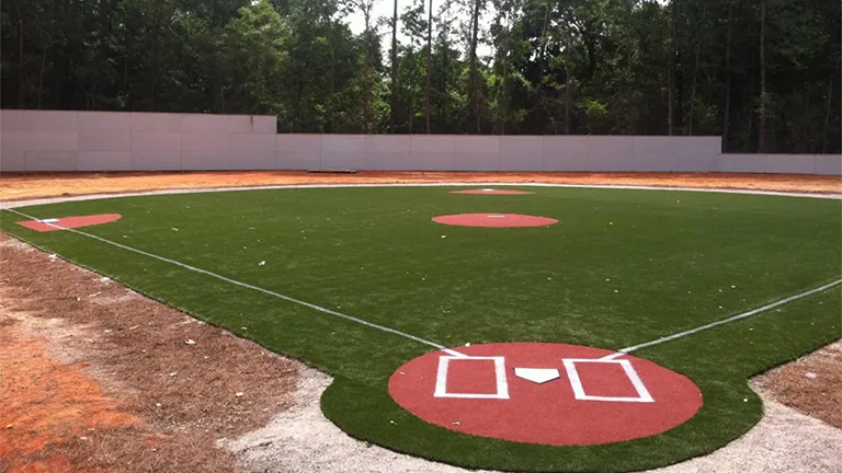 Architectural synthetic grass solutions for Montgomery commercial properties by Southern Greens, creating inviting and sustainable landscapes.