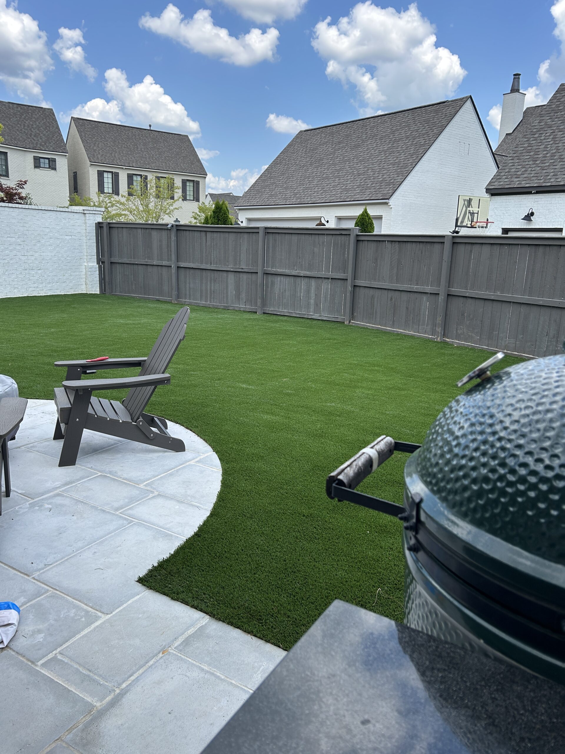 artificial turf backyard